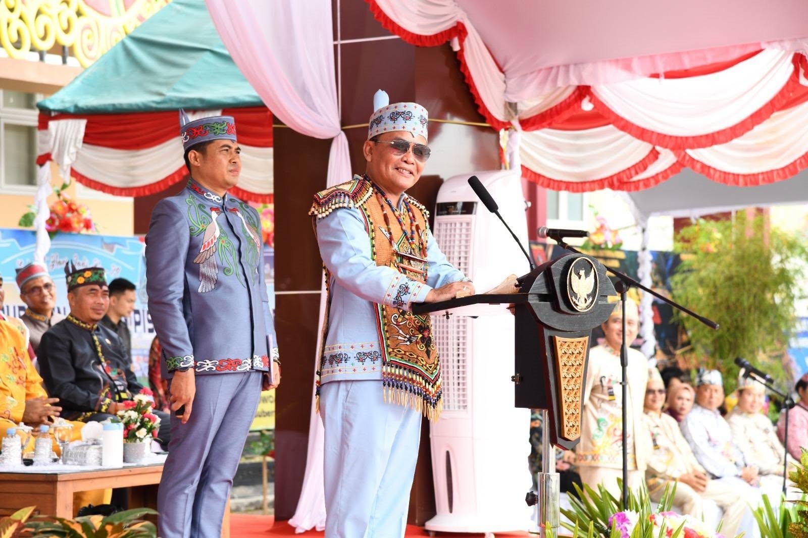 Pimpin Upacara, Gubernur Kalteng Apresiasi Kemajuan Kabupaten Pulang Pisau di Hari Jadi ke-24