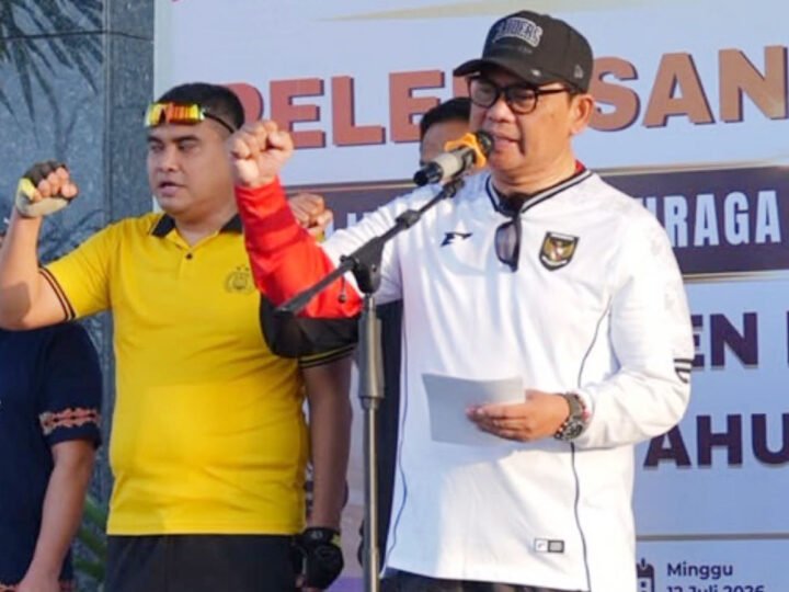 Lepas Kontingen O2SN Barito Utara di Tingkat Provinsi, Bupati Tekankan Disiplin dan Sprotivitas