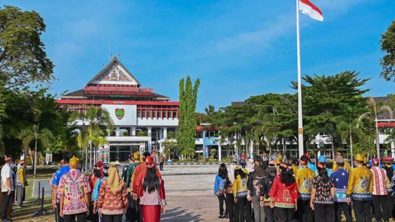 Upacara Peringatan HAN, Sekda Kalteng Tekankan Perlindungan Anak sebagai Tanggung Jawab Bersama