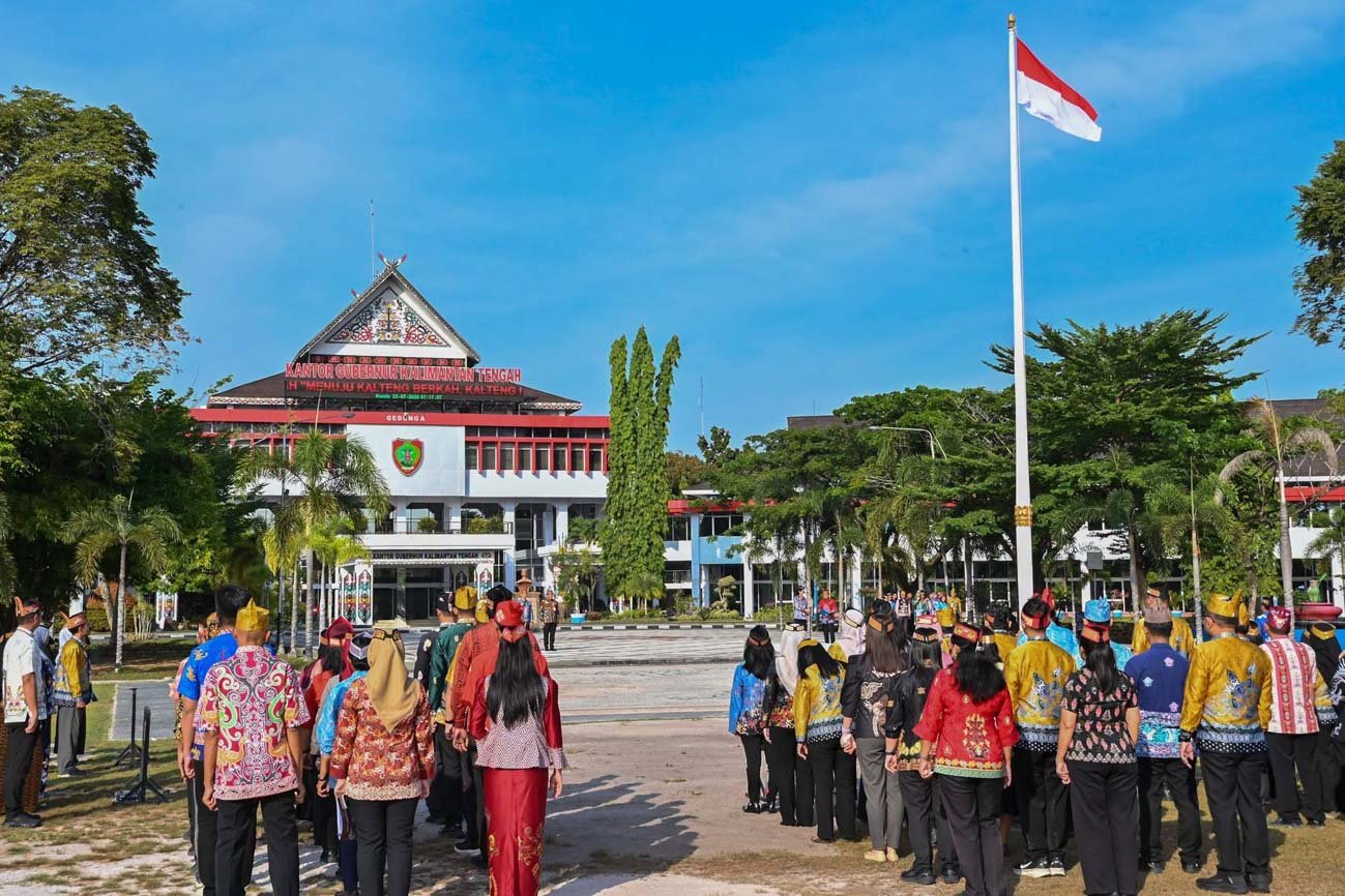Upacara Peringatan HAN, Sekda Kalteng Tekankan Perlindungan Anak sebagai Tanggung Jawab Bersama