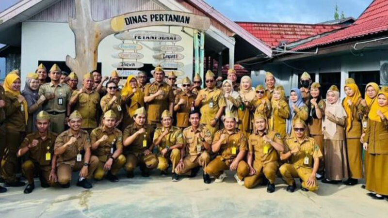 Komitmen Distan Barito Utara Dukung Program Bupati Terkait Penyediaan Sapras Pertanian, Pengadaan Pupuk Serta Penyaluran Alsintan