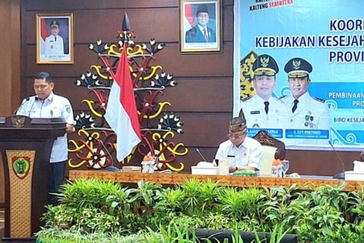 Pemprov Kalteng Perkuat Kelembagaan Kedamangan Melalui Koordinasi dan Sinkronisasi