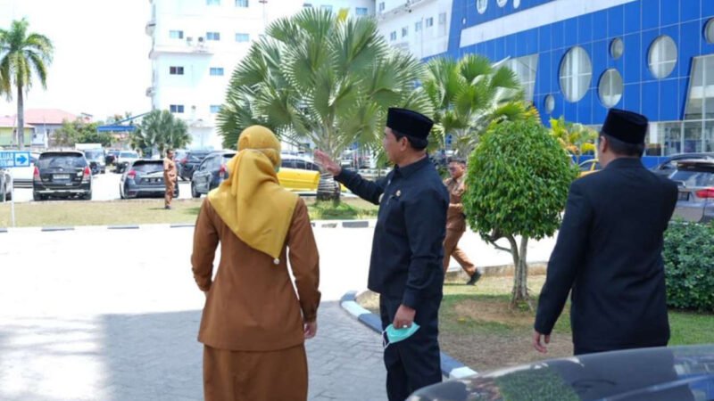 Pantau Progres RSUD Muara Teweh, Bupati Shalahuddin: Jangan Sampai Masyarakat Menunggu Terlalu Lama