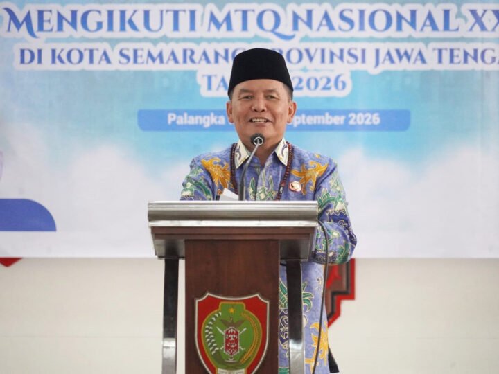 50 Peserta Bawa Nama Kalteng di MTQH Nasional XXXI, Gubernur Agustiar Titip Pesan