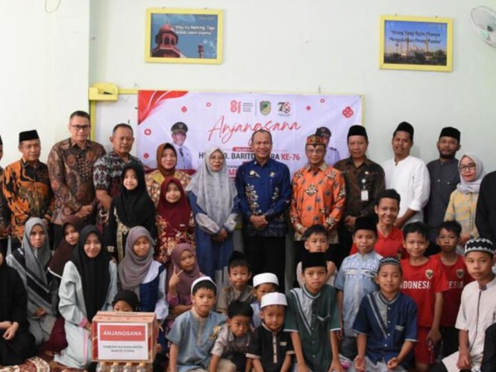 Sambut HUT RI ke-81, Pemkab Barito Utara Berbagi Kasih ke Panti Asuhan dan Rumah Tahfiz