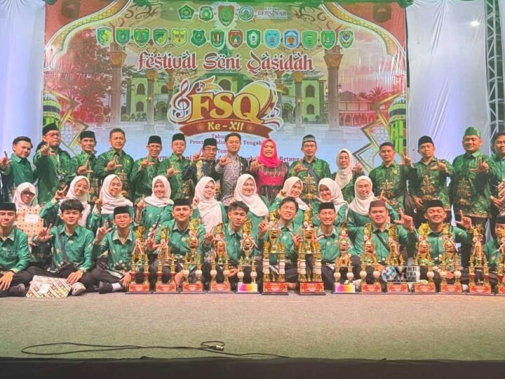 Murung Raya Raih Juara Umum III FSQ XII Kalteng, Jadi Motivasi Pengembangan Seni Islami
